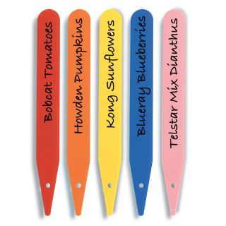 Coloured Plastic Garden Markers Thumbnail